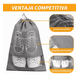 thumbnail image 4 of Bolsa De Viaje para Zapatos 10 Piezas Gris, 4 of 5