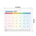 thumbnail image 2 of chaungfeng 2027 Wall Planner Calendar, Year Planner 2027 Wall, 11.8 X 10 Inch Big Assed Calendar, for Home Classroom Office Task Study Reading, 2 of 6