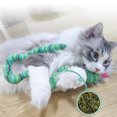 thumbnail image 2 of Snake Plush Teaser Cat Toys Bite-resistant Molar Interactive Catnip Chewing Playing Toy Cat Supplies, 2 of 8