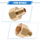 thumbnail image 5 of Conector de manguera de tornillo de latón adaptador macho y hembra M18x1.5 a M14x1.5 de Unique Bargains, 5 of 7