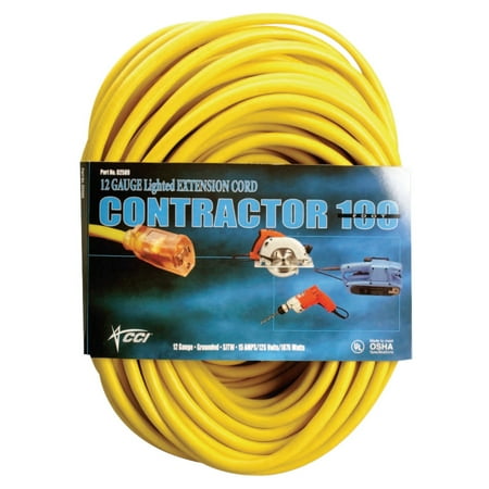 3x7.5x14 Coleman Cable Extension Cord