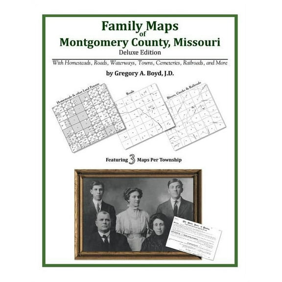 Family Maps of Montgomery County, Missouri (Paperback)