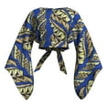 thumbnail image 2 of African Women's Tops Long Big Sleeve Backless Short Shirt Ankara Print Coat Dashiki Party Clothing, 2 of 5