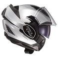 thumbnail image 4 of Casco modular LS2 Valiant II Gloss Silver X-Small, 4 of 8