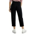thumbnail image 6 of Style & Co. Women's Petite High-Rise Vintage-Classic Mom Jeans Washed Black (Washed Black, 2P), 6 of 7