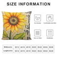 thumbnail image 5 of YINGXI Decorative from A Throw Pillow Cases Square Decorative Throw Pillow Pillowcase 12x12in, 5 of 5