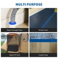 thumbnail image 3 of ELAYARD Waterproof Blue Single-Sided Cloth Tape Strong Adhesive for Sealing Carpet Floor Stage, 3 of 7