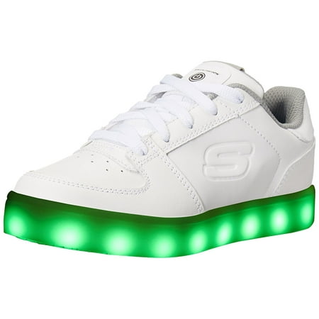 Skechers Kids Boys Energy Lights Elate Sneaker White 11 M Us Little Kid