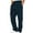 Navy, variant on Men's and Big Men's Cargo Pants Solid-Color Loose Drawstring Elastic Waist Multi-Pocket Workwear Sports Pants Casual Trouser Lightweight Pants Size S-3XL