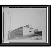 Historic Framed Print, United States Nitrate Plant No. 2, Reservation Road, Muscle Shoals, Muscle Shoals, Colbert County, AL - 59, 17-7/8" x 21-7/8"