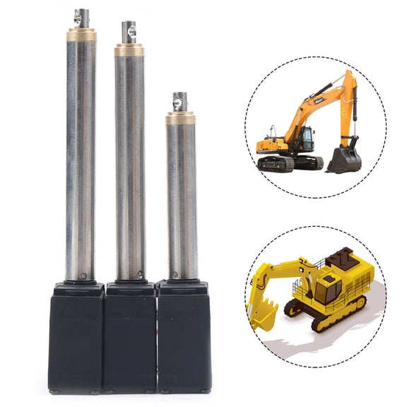3pcs Upgrade Metal Arm Driving Servo Kits For Huina 1550 1:14 RC Excavator Parts
