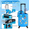 thumbnail image 4 of Set de equipaje Sanwuta Astronaut de 43 cm con mochila y almohada cervical, 4 of 6