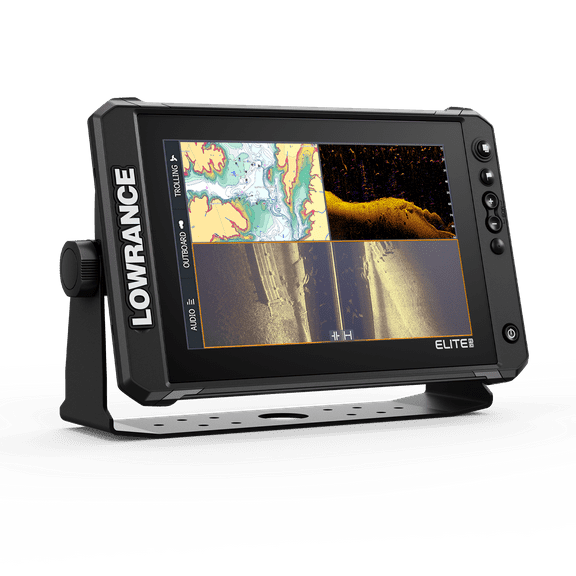 Lowrance Elite™ FS 10 Fishfinder and Depth Sounder with Active Imaging 3-in-1 Transducer
