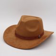 thumbnail image 4 of OJSFQUFP Cowboy Hat for Women and Men with Shapeable Wide Brim Cattleman Western Hats for Cowboys And, 4 of 4