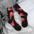 thumbnail image 7 of Women Colorful Crew Socks Tornado Novelty Fun Socks For Mens, 7 of 7