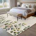 thumbnail image 5 of Eucalyptus 5'x8' Area Rug for Living Room, Sage Green Farmhouse Leaf Pastoral Plant Washable Non-Slip Rugs for Bedroom Nursery Dining Room, StainResistant Low-Pile Kitchen Carpet Large Entryway Rugs, 5 of 9