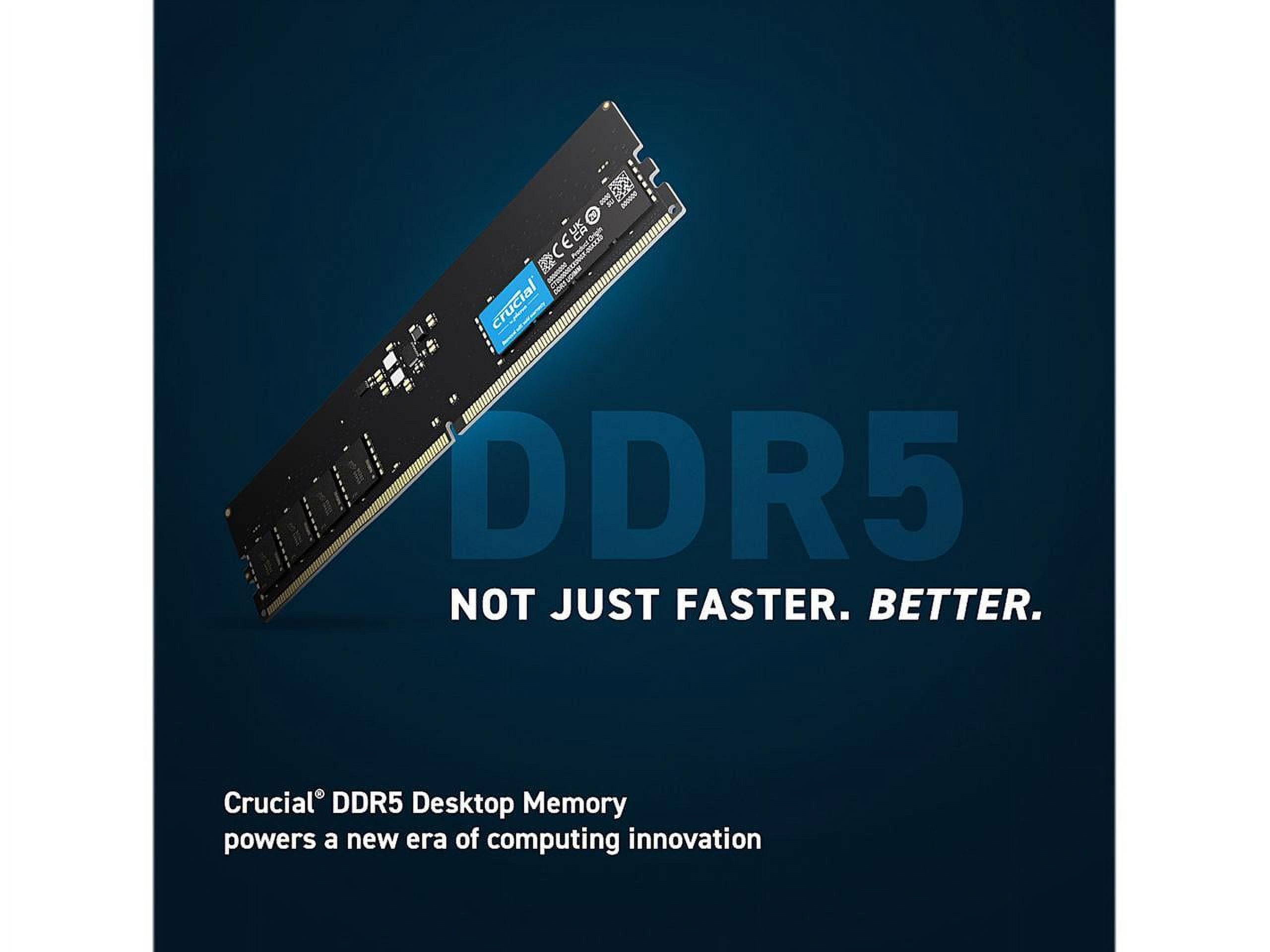 【新品】Crucial DDR5-5600 16GB×2(32GB) Crucial 32GB 2 x 16 GB DDR5-5600 SODIMM Non-ECC