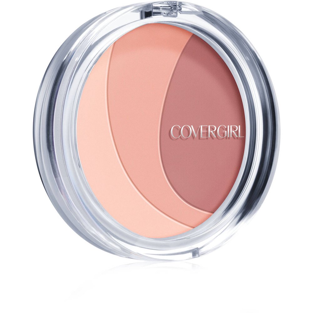 COVERGIRL Clean Glow Lightweight Powder Blush, Roses 100, .42 oz