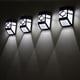 thumbnail image 3 of Xihbxyly Lámpara Led Solar para Jardín, Decoración de Pared Exterior, Opciones de Luz Blanco Frío y Blanco Cálido, Resistente Al Agua Ip44, Batería Recargable, Iluminación para Patio y Jardín, Tamaño, 3 of 5