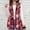 Red, variant on Stichou Womens Plaid Vest Sleeveless Lapel Neck Button Down Outerwear Vest Top Fall Casual Flannel Blazer Jackets Dark Gray M