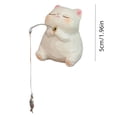 thumbnail image 2 of Ornement de Bureau Animal Mignon pour Améliorer la Détente, Design de Pêche Zen, Figurine Décorative en Résine pour Espace de Travail Intérieur, 2 of 4