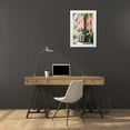 thumbnail image 3 of Okula, Carina 17x24 White Modern Wood Framed Museum Art Print Titled - Pink Buildings in Rome, 3 of 4
