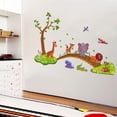 thumbnail image 3 of Wall Sticker for Children's Bedroom, Forest / Animal / Bridge / Tree / Elephant / Giraffe / Owls / Ant Wall Sticker, 3 of 3