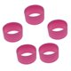 thumbnail image 1 of Wosthever 5 Packs Tennis Racquet Grip Ring Absorbing Sweat Badminton Band Grip Pink Bádminton, 1 of 1
