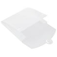 thumbnail image 5 of JAM Plastic Tuck Flap Portfolios, 8.5x6.5x.25, 24/Pack, Clear Frost, 5 of 5