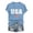 503_Light Blue, variant on 4th of July USA Flag V Neck Shirt Women Star and Stripes Graphic Tops Short Sleeve Tee Summer Patriotic T Shirt Summer 250th Anniversary Tops