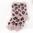 thumbnail image 2 of Women Warm Soft Plush Slipper Sock Winter Fluffy Microfiber Crew Socks Casual Home Sleeping Fuzzy Cozy Sock, 2 of 2