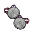 thumbnail image 5 of Luz trasera redonda blanca de 24 SMD para automóvil Luz de señal de giro Reflector LED redondo Bombilla de advertencia lateral para camión, 5 of 5