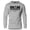 Sport Grey, variant on GYMISH IRON DISCIPLINE Lightweight Long Sleeve Hooded T-Shirt for Men – Motivational Gym Hoodie, Athletic Workout Shirt, Bodybuilding Apparel