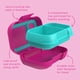 thumbnail image 5 of Bento Box Bentgo Kids Snack, 2 compartimentos, 350 ml, fucsia/verde azulado, 5 of 8
