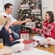 thumbnail image 5 of Adornos navideños, adornos navideños, decoración para árbol de Navidad, regalo de Navidad, colgante pequeño de madera, creativos, lindos adornos colgantes de autobús de bricolaje para gatos y perros f, 5 of 6