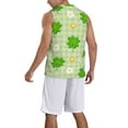thumbnail image 2 of Sikiie St Patrick's Day11 Basketball Jersey Reversible Men's Mesh Athletic Sports Shirts Training Practice S-4XLX-Large, 2 of 6