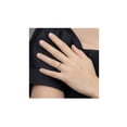 thumbnail image 2 of Gem & Harmony 1/3 Carat (Ctw) Lab-Created Ruby Band Ring in Sterling Silver for Women, 2 of 6