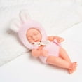 thumbnail image 2 of Reborn Baby Doll,Realistic Newborn Baby Dolls 7.48 Inch Soft Newborn Baby Dolls Vinyl Baby Dolls with Clothes Set Including Pacifier Realistic Doll Look Real Reborn Baby Dolls, 2 of 7