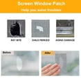 thumbnail image 6 of 2Pcs Window Screen Repair Tape Strong Adhesive Waterproof Screen Door Patch Repair Kit Fiberglass Covering Mesh Tape for Window Door Tears Holes Repair Patch Tool 2*78.7in, 6 of 6
