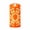 Orange, variant on Halloween LED Flameless Candles, Gothic Spiderweb Skull Embossed Battery Operated Decorative Lights, Spooky Indoor Home Party Decor, Set of 1