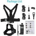 thumbnail image 2 of Kit de Fixation de Sangle de Poitrine pour Téléphone Mobile, Support de Sangle pour POV/VLOG, Clip pour Cellulaire Compatible avec iPhone, Samsung, GoPro Hero 9, 8,7, 6, 5, 4, 3,2, 1, Aka, DJI Osmo et Caméras d'Action..., 2 of 8