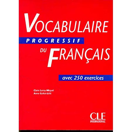 Pre-Owned Vocabulaire Progressif Du Francais Textbook (Intermediate) (Paperback) 2090338725 9782090338720