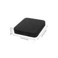 thumbnail image 2 of Homoyoyo 6Pcs Shock Absorbing Mat Black Rubber Thickened Design For Home Gym Fitness Equipment, 2 of 7