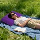 thumbnail image 5 of Ofertas Únicas 1 Pc Almohada de Camping Inflable Púrpura de Terciopelo de Cuero de Cloruro de Polivinilo, 5 of 6