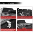 thumbnail image 5 of RVNI 5.8 ft Bed Tonneau Cover Soft Roll Up for 2019-2023 2024 2025 Chevy Silverado / GMC Sierra 1500 5.8 ft Bed New Body Style, 5 of 7