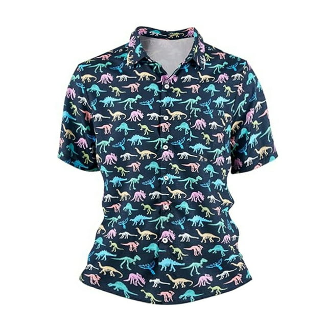 Men's Performance Shirt for Daily Wear with Breathable Wicking Fabric Casual Business-Ready Top for Spring and Fall