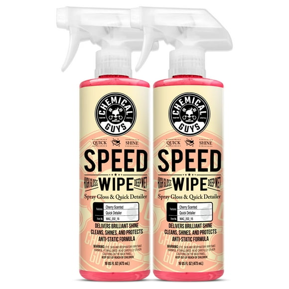 Agente de limpieza Chemical Guys Speed Wipe Cherry Scent 473 ml x2