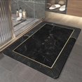 thumbnail image 6 of RFUGUG Bath Rugs, Thick Soft Diatomaceous Absorbent Rubber Backing Quick Dry Microfiber Mats, Non Slip Rugs for Shower Floor, Bathroom Runner Bathmat Accessories Decor, 16x24 in, 6 of 9