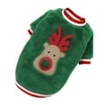 thumbnail image 1 of Dog Cat Christmas Costume Coral Fleece Two-legged Clothes Fighting Pet Clothes, 1 of 6