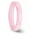 thumbnail image 5 of Ceramic Pink 4mm Faceted Polished Band, 5 of 11